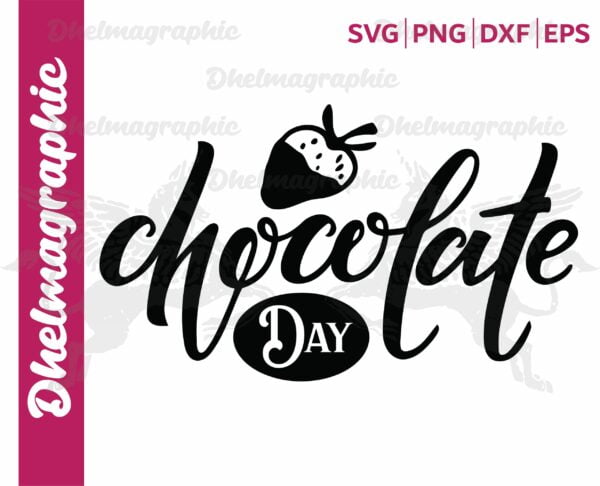 Chocolate Day SVG scaled Vectorency Chocolate Day SVG