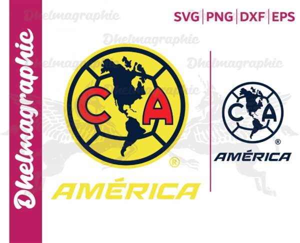 Club America Logo SVG Liga MX Club America SVG scaled Vectorency Club América Logo SVG, Liga MX, Club America SVG