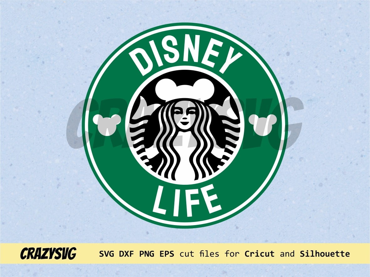 Disney Life Starbucks Logo SVG File | Vectorency