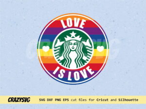 Gay Starbucks Love is Love