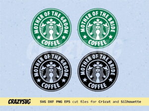 Mother of the Bride & Groom Starbucks Logo
