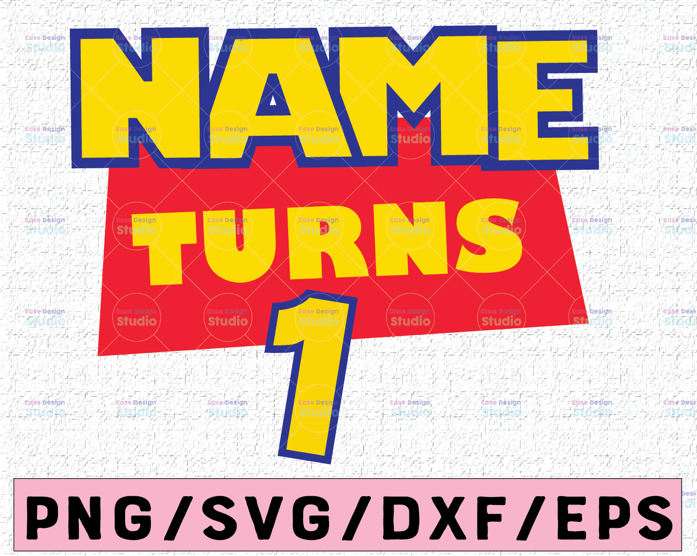 Toy Story Custom Logo With Name And Age Svg Png Custom Toy Story Logo With Name And Age Personalized Digital Disney Toy Story Birthday Svg Vectorency