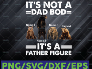 Free Free 189 Father Figure Bear Svg SVG PNG EPS DXF File