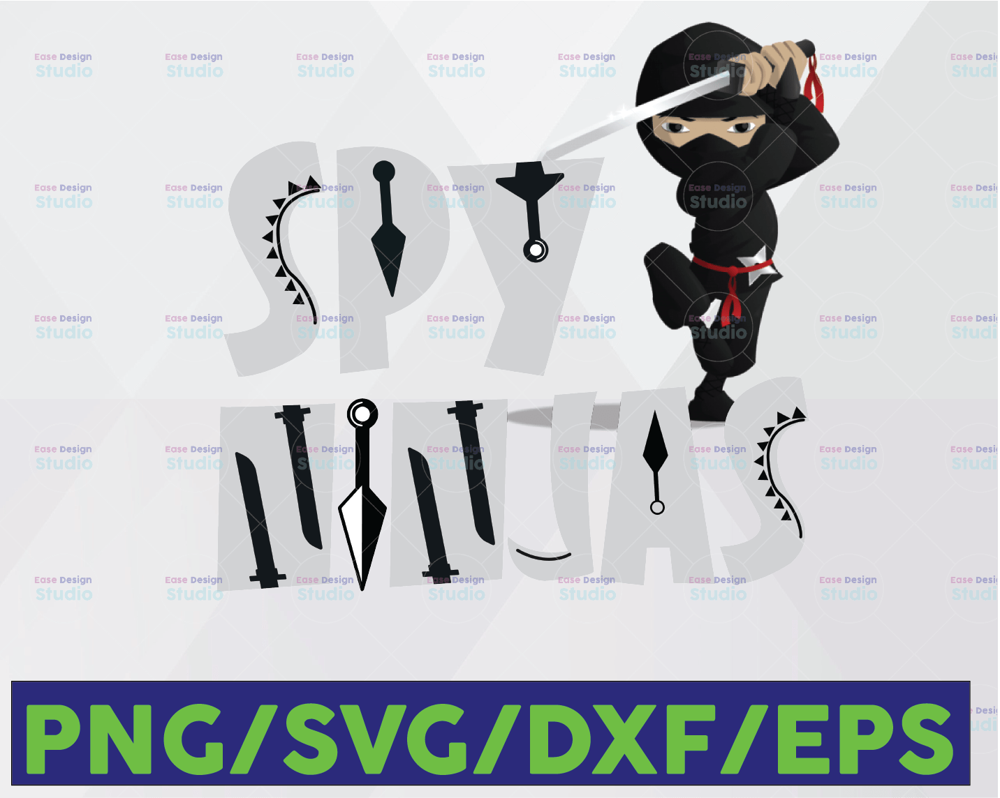 Funny Spy Gaming Ninjas PNG, Game Wild With Clay PNG, Spy Ninjas PNG  Sublimation | Vectorency