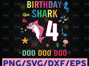 Free Free 140 Baby Shark 1St Birthday Svg SVG PNG EPS DXF File
