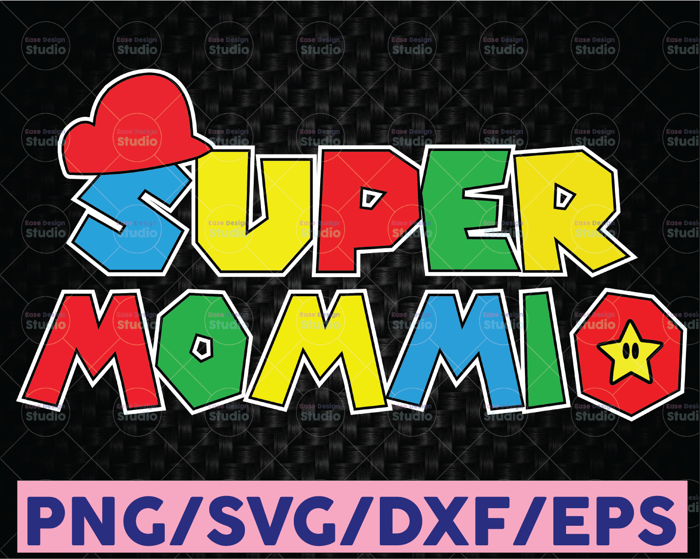 Super-Mommio Funny Mom, Mommy, Mother Video Game Lovers SVG PNG Cut Files  Vinyl Clip Art Download | Vectorency