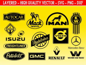 World Truck logo SVG Bundle