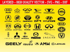 japan korea china car logo SVG