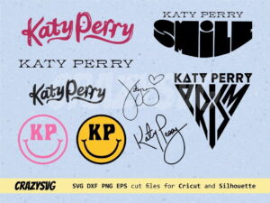 katy perry logo svg bundle