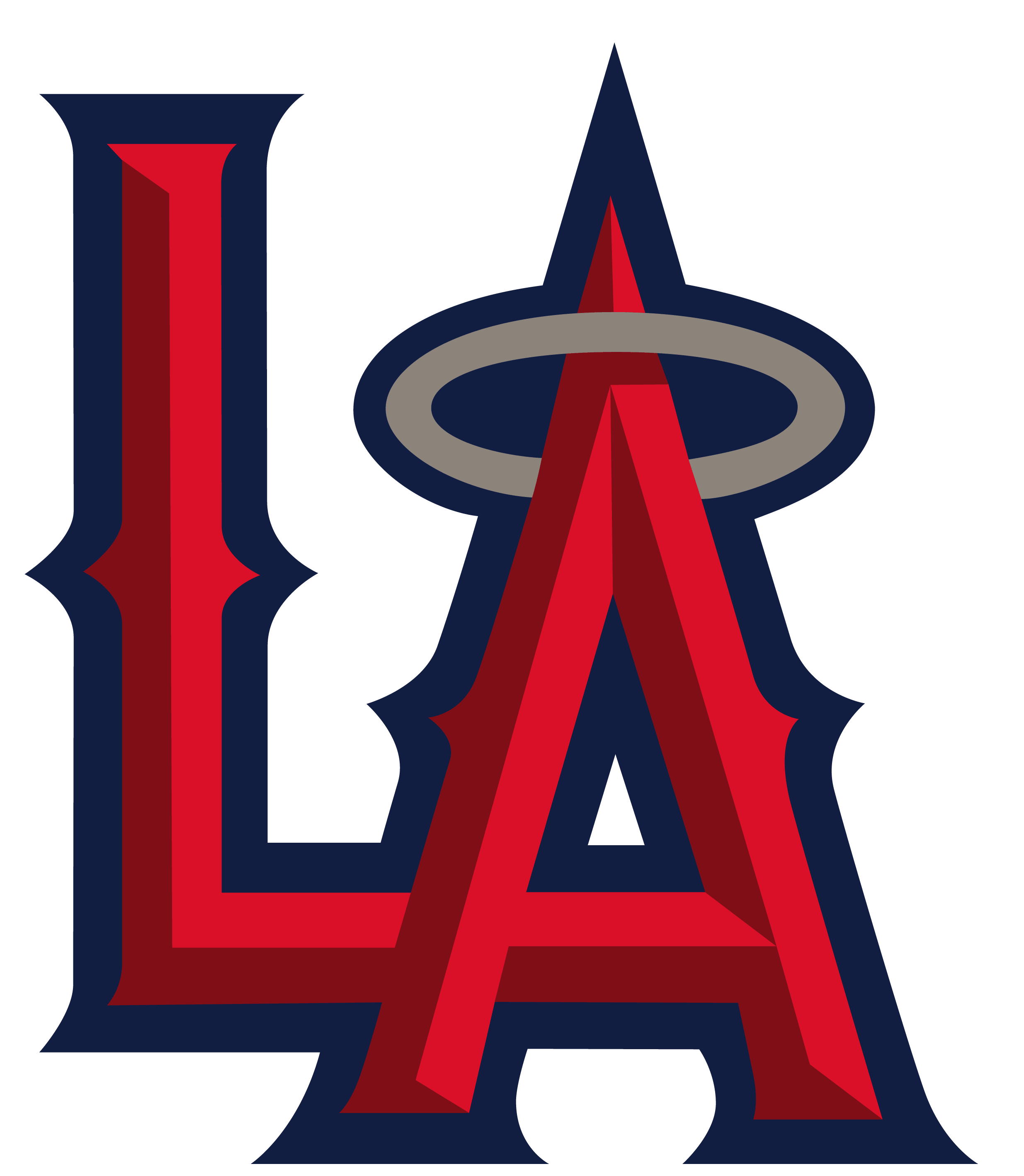 MLB Los Angeles Angels SVG, SVG Files For Silhouette, Los Angeles ...