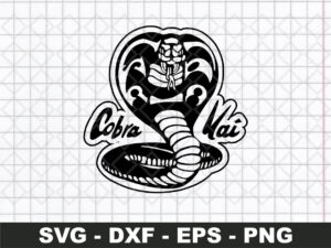 Cobra Kai Logo Outline SVG