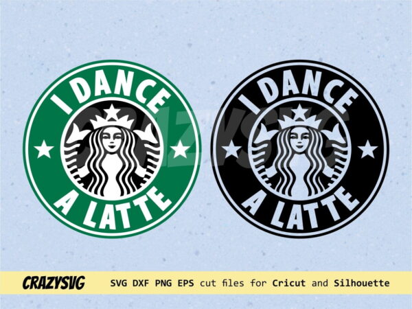 I DANCE A LATTE Starbucks Logo