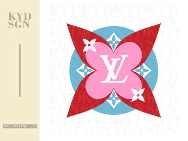 Louis Vuitton Sublimation Design Ready to Press, Vectorency