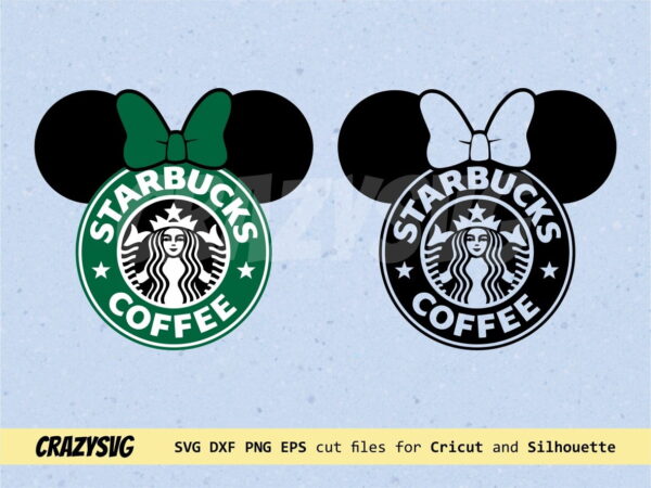 Minnie Starbucks Coffee Logo