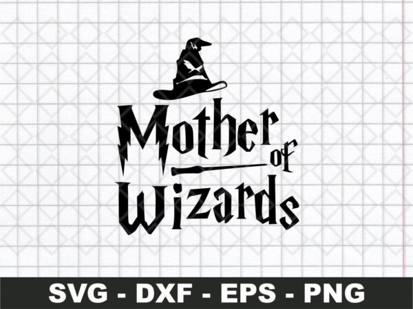 Mother of wizards harry potter svg
