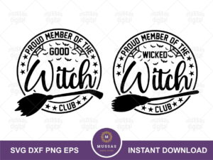 Proud Member Witch Club SVG