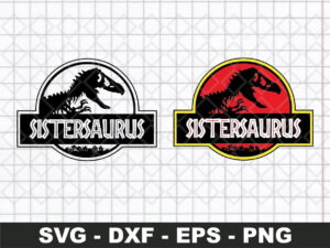 Sistersaurus SVG - Jurassic Park