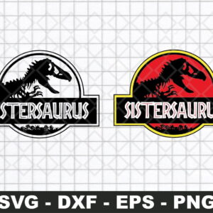 Sistersaurus SVG - Jurassic Park