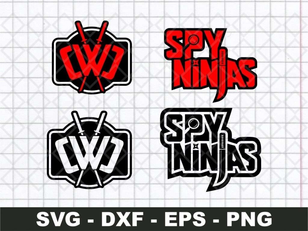 Spy Ninjas SVG Bundle Vectorency