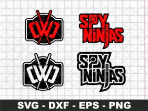 Spy Ninja Logo SVG