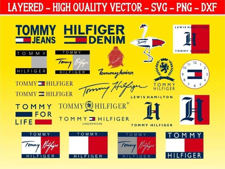 Tommy Hilfiger SVG Bundle | Vectorency