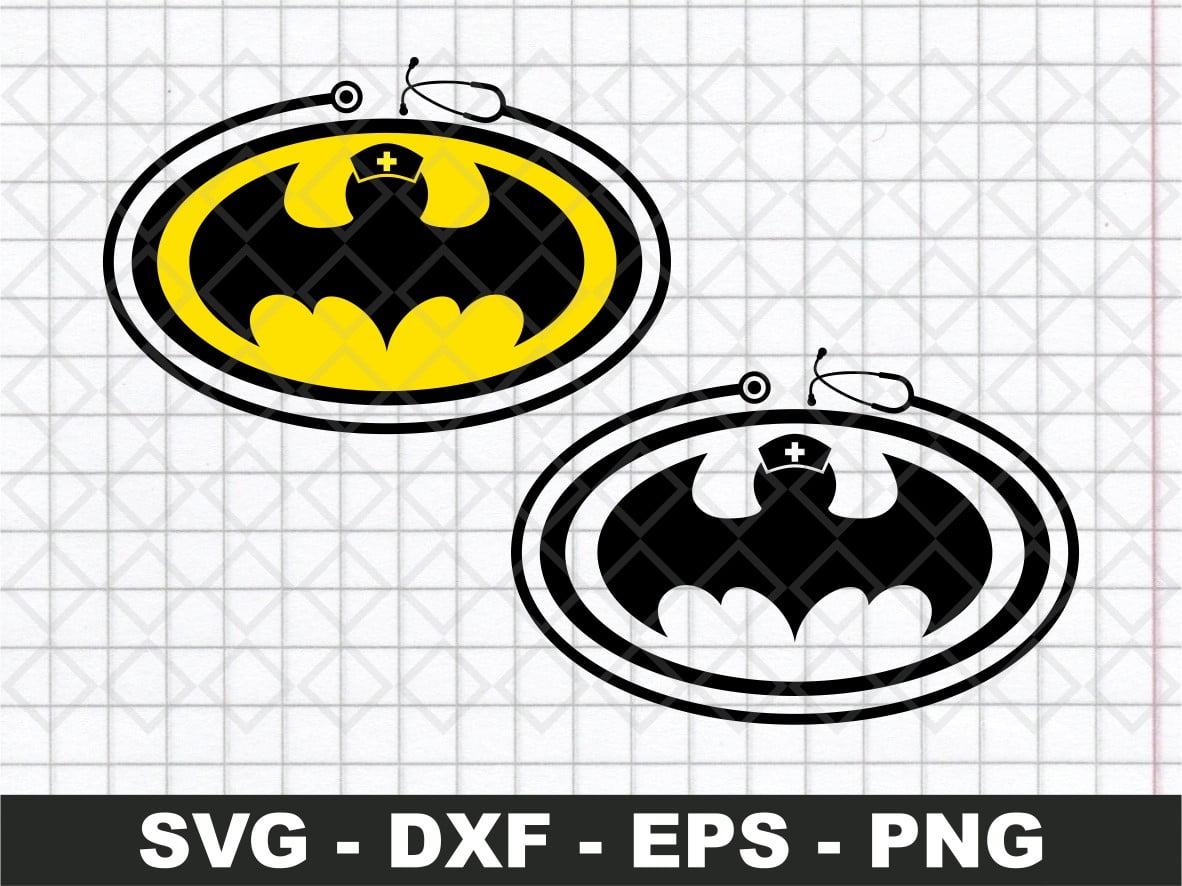 Bat Nurse Logo SVG Vector Clipart | Vectorency