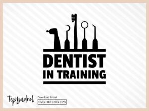 dentist in training SVG