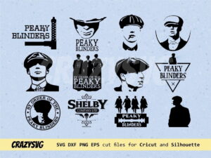 peaky blinders tommy shelby svg vector layered