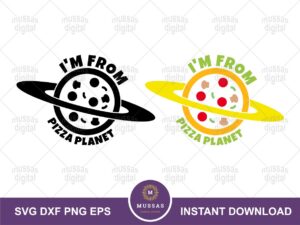 Alien Quote, I'm From Pizza Planet SVG, Toy Story