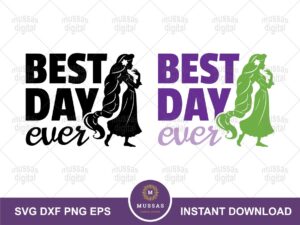 Best Day Ever SVG, Pascal, Rapunzel Quote