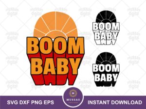 Boom Baby SVG, Kuzco Quote