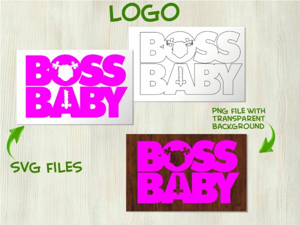 Boss Baby Girl 6 scaled Vectorency Boss Baby Girl font SVG + Boss Baby font Girl OTF + Boss Baby Girl Logo svg png / Boss Baby Girl svg bundle / Boss Baby font / Baby font svg