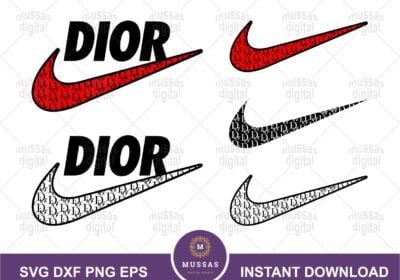 Dior Nike SVG
