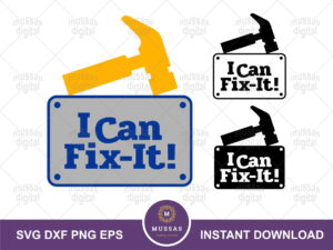 I Can Fix It! SVG, Felix Jr Quote