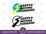 Keep Moving Forward SVG, Meet the Robinsons Quote