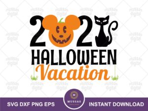 Mickey Ears Halloween Vacation 2021 SVG