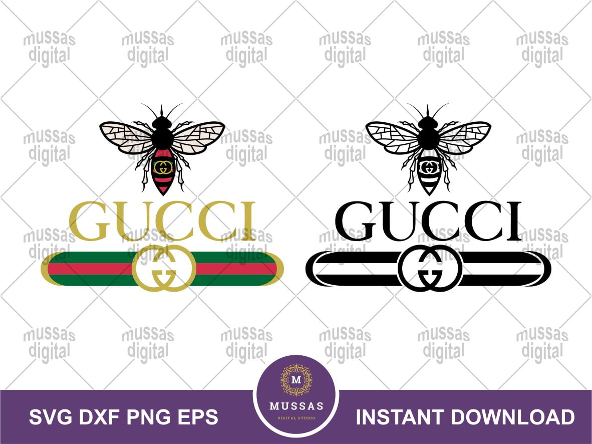 Gucci Pattern Bee SVG  Gucci Pattern Bee vector File