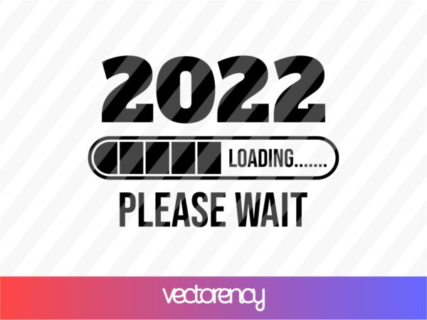 2022 Loading Please Wait SVG
