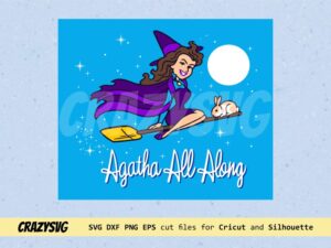 Agatha Harkness Bewitched SVG