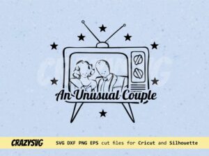 An Unusual Couple TV SVG Wanda Vision