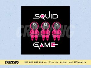Chibi Squid Game Soldiers SVG