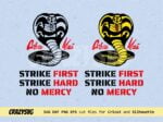 Cobra Kai Logo No Mercy SVG
