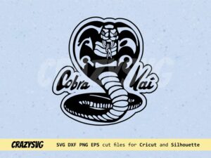 Cobra Kai Logo Outline SVG