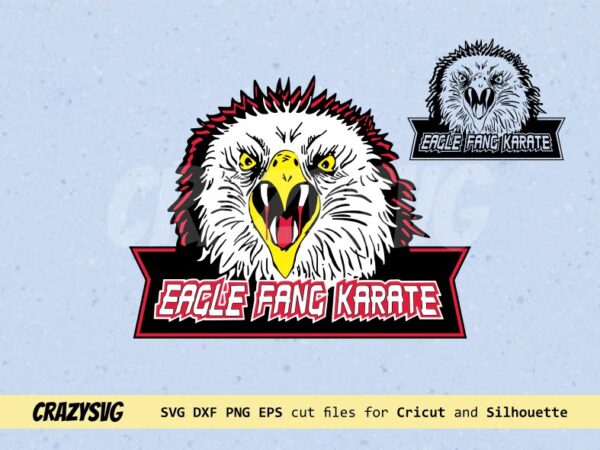 Eagle Fang Karate Logo SVG