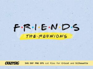 Friends Reunion Logo SVG