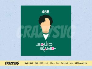 Gi Hun 456 Squid Game SVG