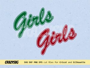 Girls Friends Logo SVG