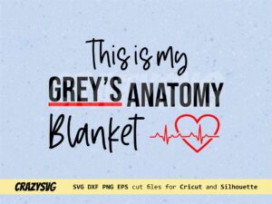 My Greys Anatomy Blanket