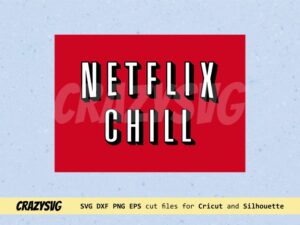 Netflix Chill Logo SVG