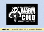 The Mandalorian Warm of Cold SVG